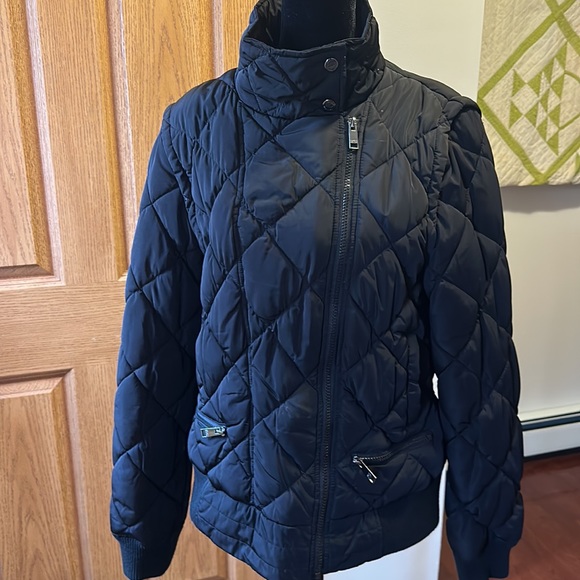 Marc New York Quilted Convertible Coat Vest size medium - Picture 2 of 10